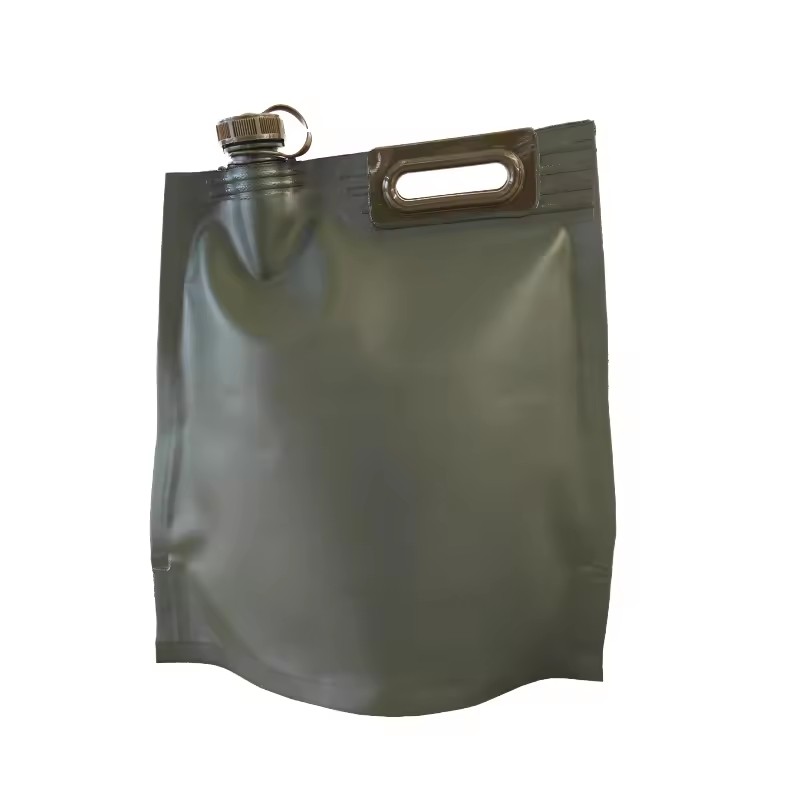 Portable Fuel Tank Flexible TPU Crude Oil Bag Foldable Storage Bladder 5L Capacity ZOE Brand Car Motorcycle Off-Road Anti-static