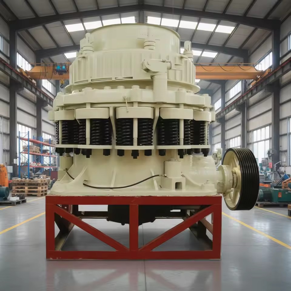 AC Motor Cone Crusher Symons Spring Cone Crusher Fine Crushing for Mineral Mining