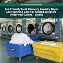 Hotel Laundry Special Integrated Heat Pump Dryer Large Capacity Boiler Free Pipe Less Drying Equipment