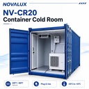 30℃ Industrial Container Cold Storage Room with Refrigeration Unit PU Insulated Panel Walk In Freezer