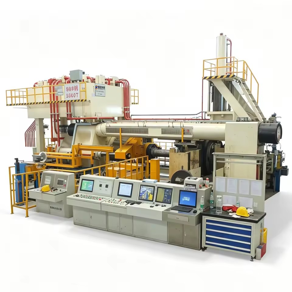 6 Inch Hydraulic Aluminum Extrusion Press Machine 1800T for Aluminum Profile Manufacturing Factory