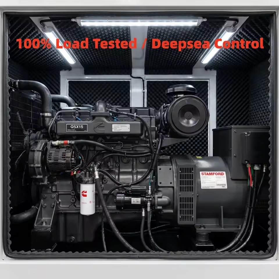 Cummins 500kVA 1000kVA Silent Diesel Generator 50/60Hz 3-Phase ISO 9001 CE Certified Data Center Industrial Power