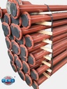Steel-lined Stainless Steel Pipes Elbows Super Wear-resistant Galvanized Surface for Oil/Water/Gas Applications