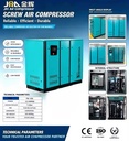 Low Pressure 3-5bar Energy Saving Screw Air Compressor Permanent Magnet Motor