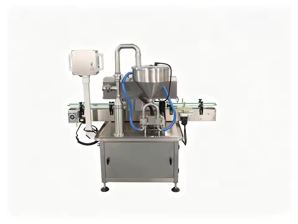 Filling Machines GSGZ-2A Rotor Pump Liquid Filling Machine for Small Business Beverage Sauce Paste 100-2000ML
