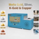 Studio Melting Furnace 1kg 2kg Mini Gold Smelter Portable Induction Electric Digital Temperature Control Jewelry Making Machine