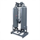 Micro Heat Regenerative Adsorption Dryer 7.2Nm3 Min Desiccant Air Dryer PLC Control 220V 3kW for Industrial Compressed Air