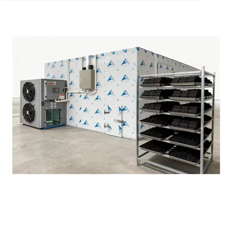 Hello River Brand Energy Saving BBQ Charcoal Industrial Dryer Heat Pump Charcoal Briquette Drying Machine for Food Processing CE