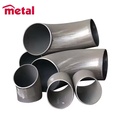 Factory 19mm-102mm SS304 Butt Weld 90 Degree Car Exhaust Muffler Pipe Elbow Bend