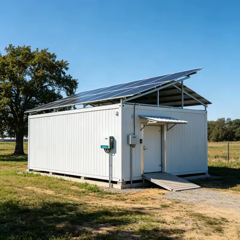 Solar Powered Emerson Copeland Compressor 5 Ton 10 Ton Commercial Cold Storage for Fresh Food Seafood Vegetable