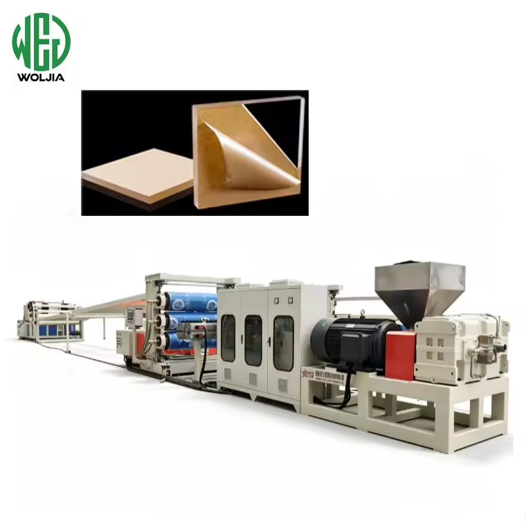 PC/PMMA Transparent Plate Sheet Extruder Plastic Sheet Production Equipment