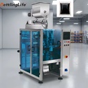 Fully Automatic Vinegar Liquid Pouch Filling Machine Price Edible Oil Vertical Pouch Filling Machine 45 Bags /min