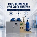 Smart Control Screw Cooling Unit for Industrial Cold Storage Energy Saving and Efficient Refrigeration