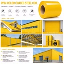 Corrugated Steel Roofing Sheet GI Grade PE Coated 0.5mm for Steel Structure Warehouse EN Standard CE Certified