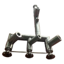 ASME Certified Stainless Steel Skid-Mounted Pressure Vessel Systems 25 MPa Design Pressure -196 400 Working Temperature for