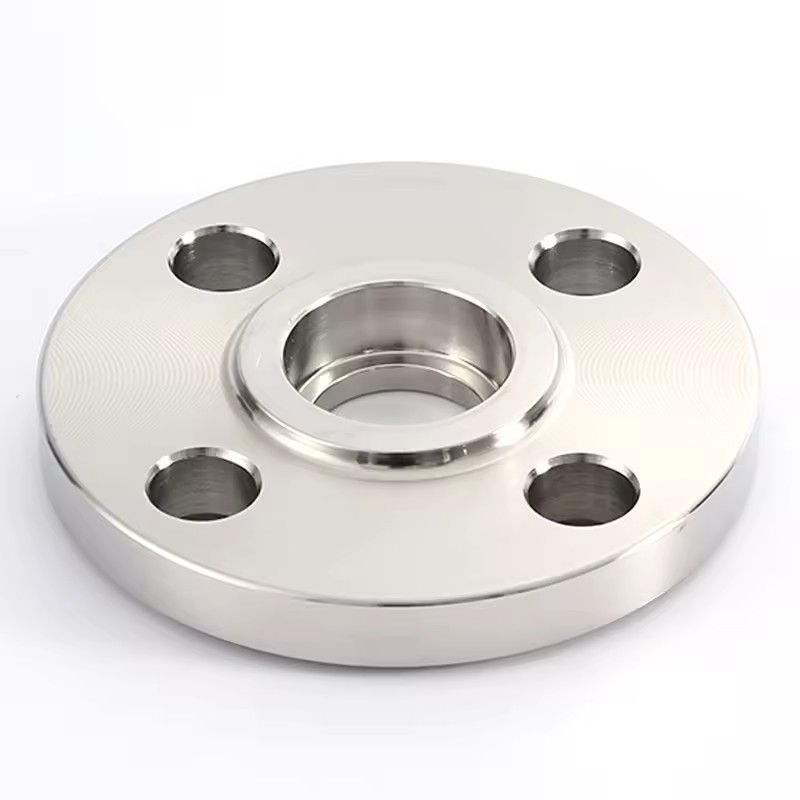 ANSI B16.5 ASTM A182 F304/304L/316/316L DN15 CL150 PN2.0 Socket Weld Flange Forged Pipe Fitting of High Quality