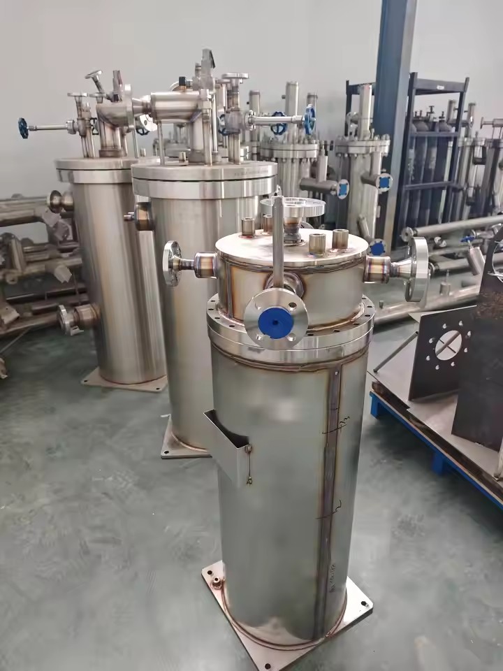 Cryogenic Liquid Hydrogen Vacuum Vessel 304/316 Stainless Steel Pressure Tank Leak-Proof Energy Efficient High 1m Capacity ASME