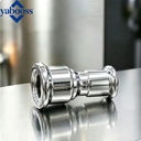 18-108mm Low Press 304/316L Thin Wall DVGW M-Profile Press Chemical Resistant Plumbing Fitting Reducer Joint for Water