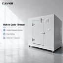 Custom Size Cold Storage Room for Meat and Seafood Cold Storage with Refrigeration System and Support