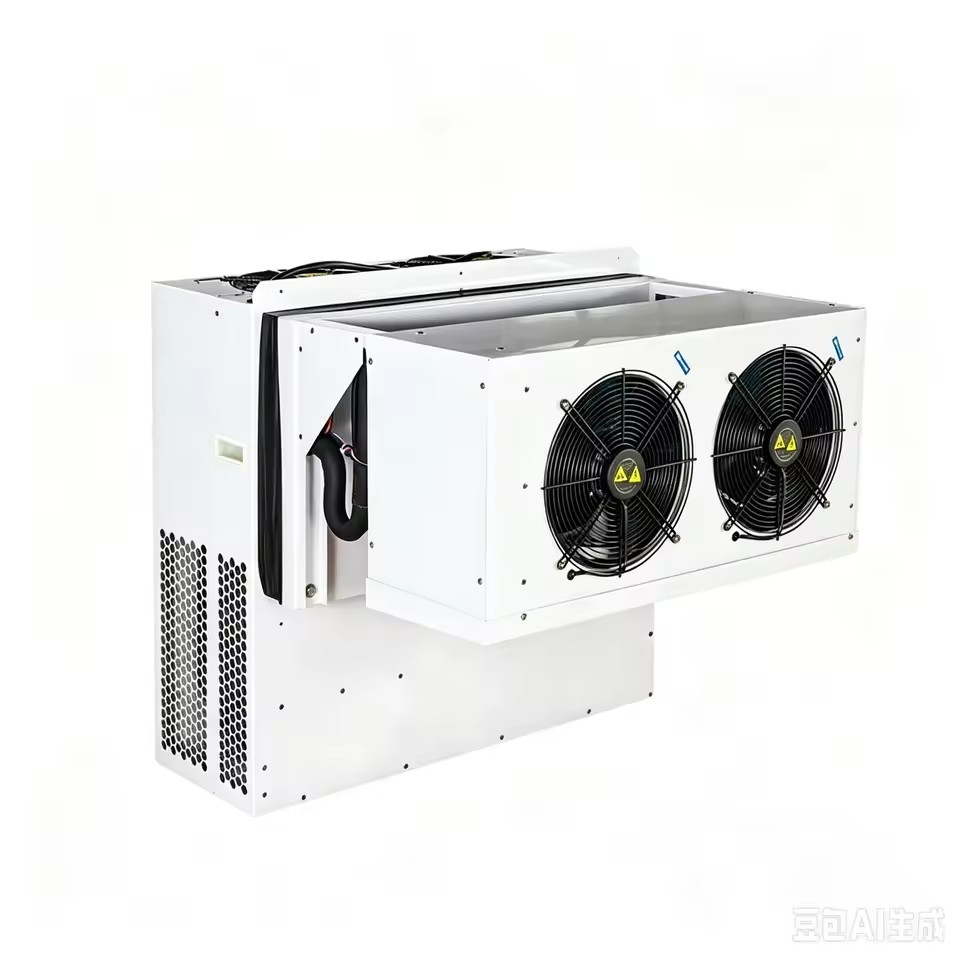 Vertical Wall Mount Monoblock Refrigeration Unit, Cooling Equipment for Vegetable Preservation Warehouse