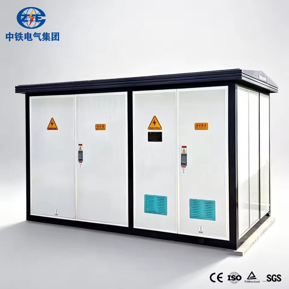 High Overload Capacity Box Type Substation Anti Collision Pad Mounted Unit for Stadium Large Event Temporary Power Supply