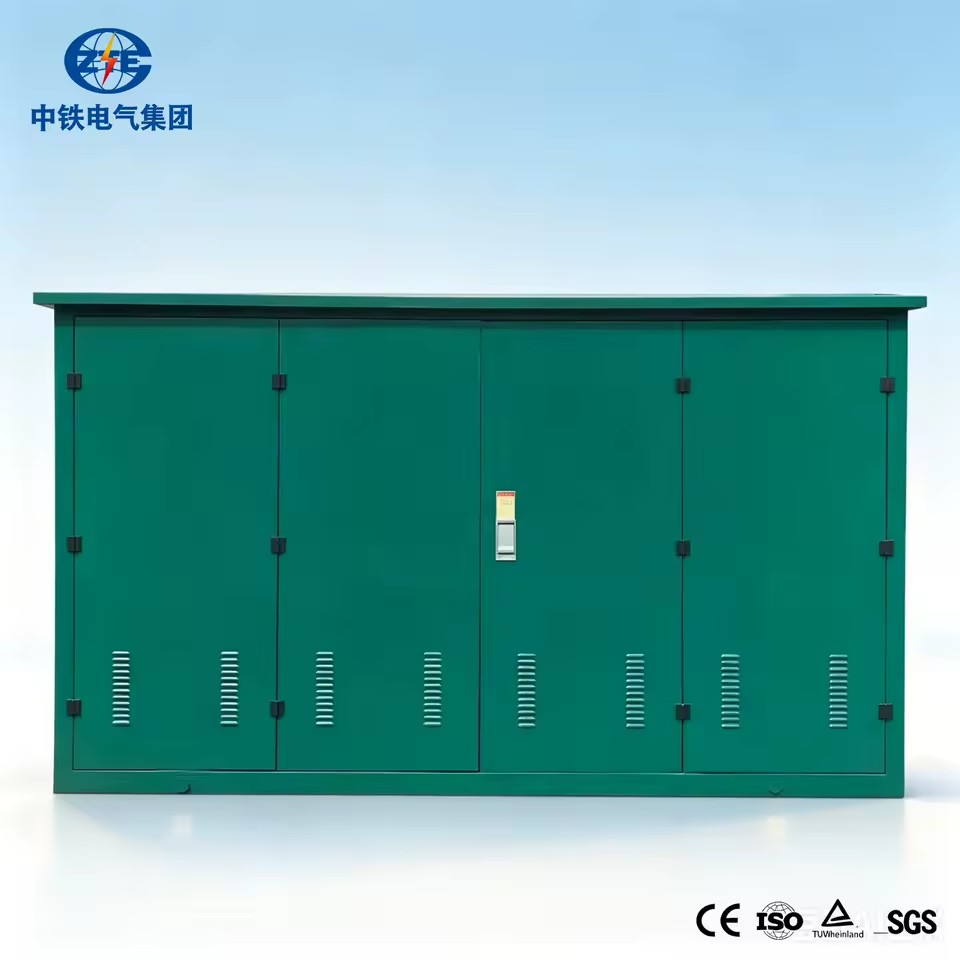 Steel Waterproof Box Type Substation Modular Outdoor Cabinet for Mining Industrial Site Photovoltaic Generation Station