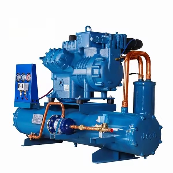 Condensing Unit for Refrigeration Cold Room Water-cooled Semi-Hermetic Compressor Energy Saving 9270W Cooling Capacity