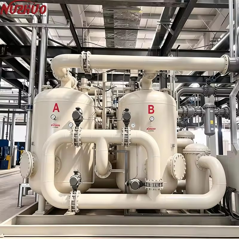 Reliable Manufacturer Waste Heat Air Dryer Regenerative Desiccant Air Drying Equipment Blower Heated Adsorption Dryer