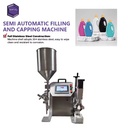 Condiment Sauce Filling Capping Machine Claw-Type Dual-Speed No-Slip Capper 304 Stainless Steel Glass Vial PLC Controlled