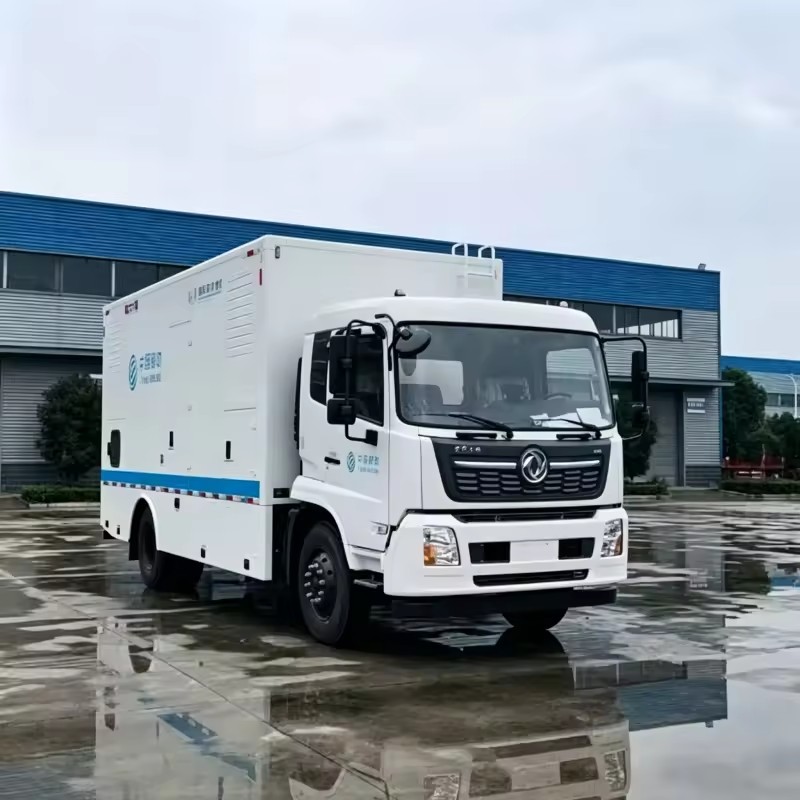 New 100-500 Kw Dongfeng High-Performance Diesel Euro 5 Manual Transmission Emergency Power Supply Truck