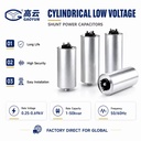 BKMJ 0.25-20-3YN Three Phase Four Wire 250V 20kvar Power Factor Correction Super Capacitors Distribution Equipment Insulation