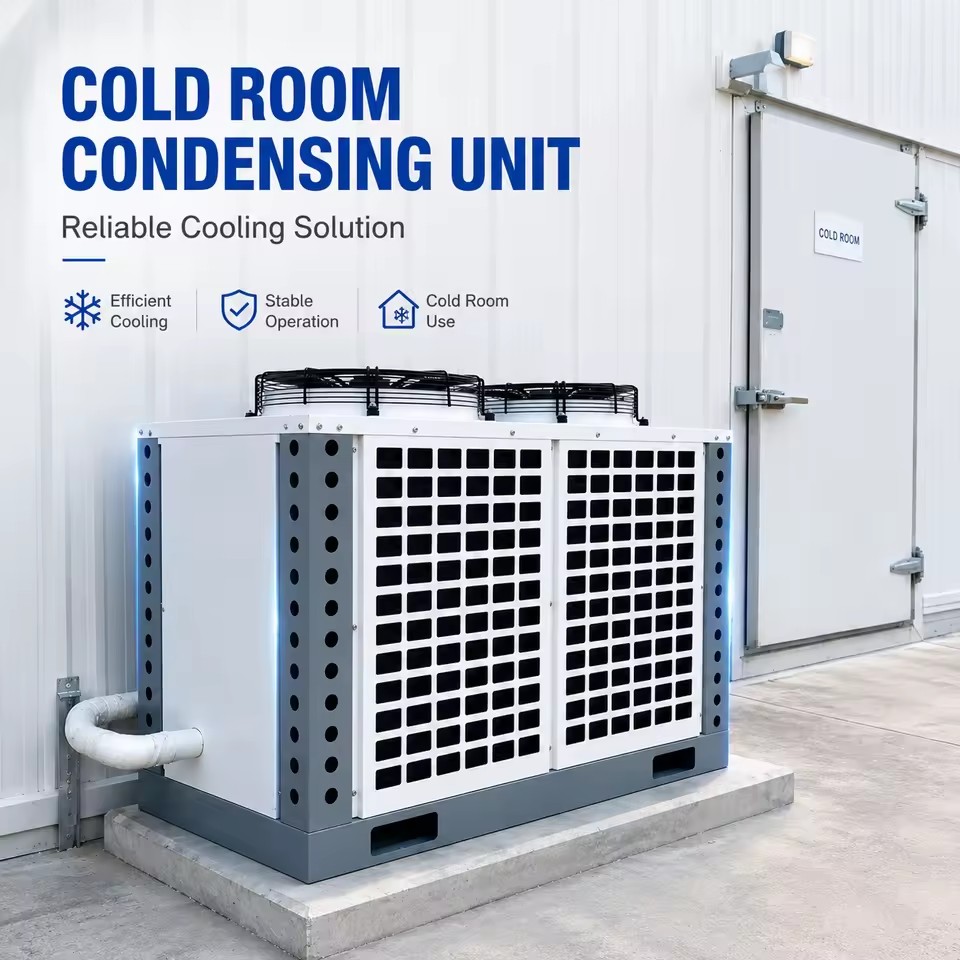 Scroll Refrigeration Condensing Equipment with Emerson Compressor for Industrial Cooling Applications