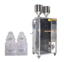 Automatic Multifunctional Irregular Shaped Sachet Liquid Cosmetic Packing Machine Food Grade Stainless Steel Slitting Function