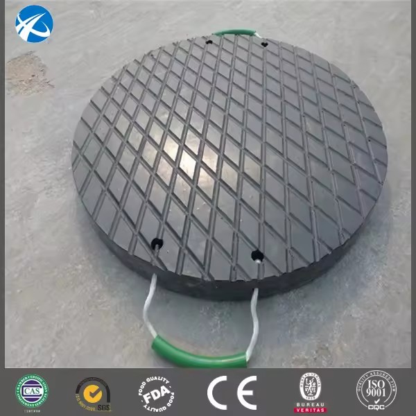 Strong Durable Plastic Crane Leg Support Pads UHMWPE Outrigger Pads for Heavy Equipment Crane Mats or