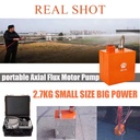 IPUM 2.7kg Portable Axial Flux Motor High Pressure Washer Pump for Industrial Large Equipment