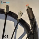 8mm 25MPa High Temperature Electrically Heated Hose Hot Melt Glue Hose for Hot Melt Machine Equipment/Adhesive Applicator System