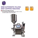 Honey Capping Machine Semi Automatic Drip-Free Nozzle 304 Stainless Steel 1% Precision Small Batch Production Glass High