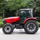 120HP 4WD Wheel Tractor Farm Garden Tractor Multifunctional Engine Easy Operation CE