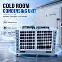 Outdoor Cooling Unit for Refrigeration Contractors Cold Storage Installation and Commercial Projects