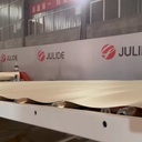 650-2000 Kgs Per Hour Output Customized WPC SPC PVC Flooring Extrusion Line 100% Recycled Materials Filament Plates Production