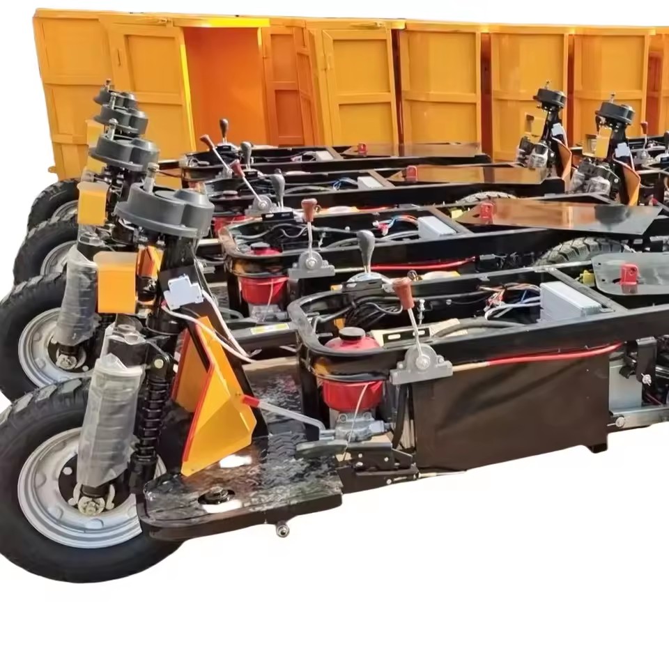 High Efficiency Mini Dump Truck Tricycle Cargo Tractor for Mining for Load Transport 1.5 Ton