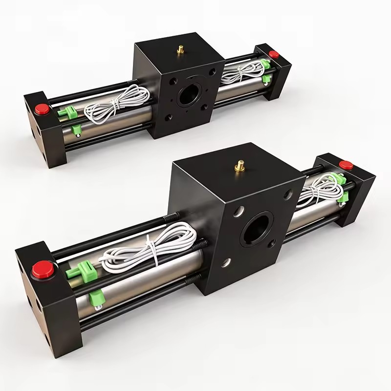 New Design Swing Hydraulic Cylinder50-180° with Sensor 304stainless Cylinder Barrel Long Rotary Hydraulic Cylinder for Machinery