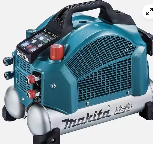 New Sealed MAKITAS AC462XS 18V 4.5MPa Oil-Free Turbo Portable High Pressure Natural Gas Powered 7L Mute Air Compressor 3-Year