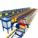 YZ-CB-1100T Cooling Bed 26m 4-Stage Aluminum Extrusion Run-Out Table