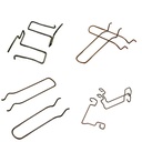 Precision U Shape Pins Spring Clips Seat Wire Forming Custom Bending for Automatic Industrial Furniture