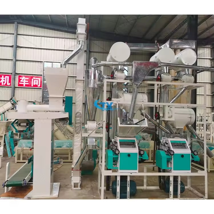 10 Tpd Wheat Flour Mill Roller Milling Machine Line
