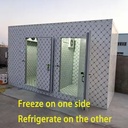 2. Dual Temperature Cold Room with Emerson Bitzer Inverter Compressor for Fruit Vegetable Meat Seafood Preservation