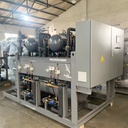 Automatic Custom Sustainable Low Noise Industrial Factory Process Water Cooled Screw Chiller Cooling Equipment