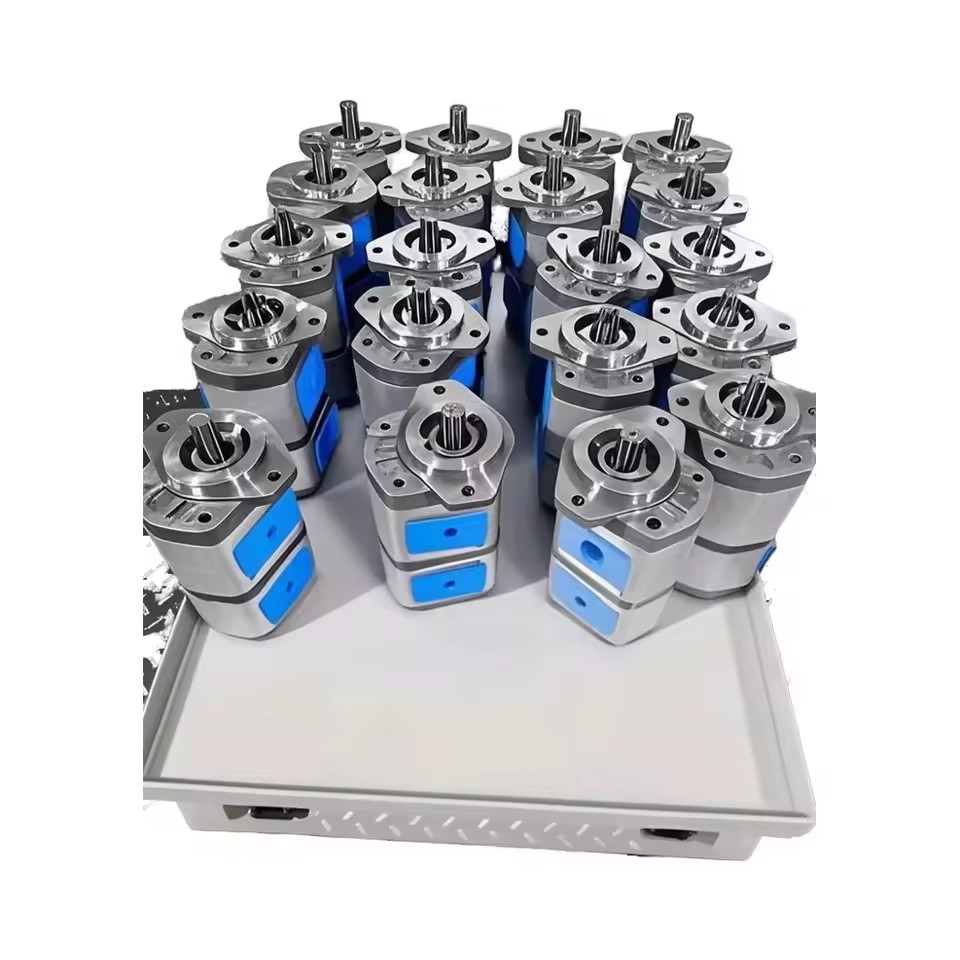 ISO PTO 80/100cc Hydraulic Gear Pump for Use in Dump Trucks
