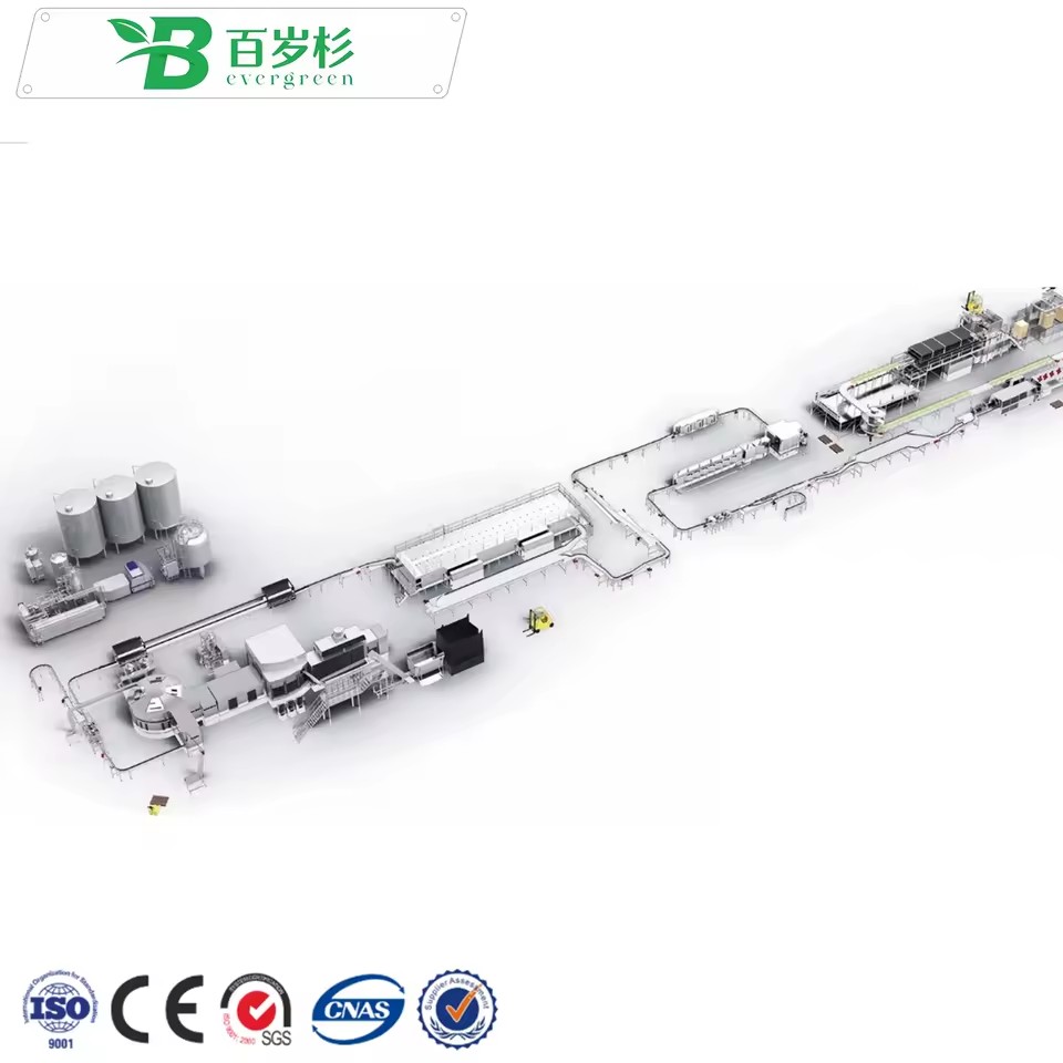 BS-Customizable 14000BPH Automatic Carbonated Drink Beverage Filling Machine with CE Certified for Large-Scale Beverage Plant